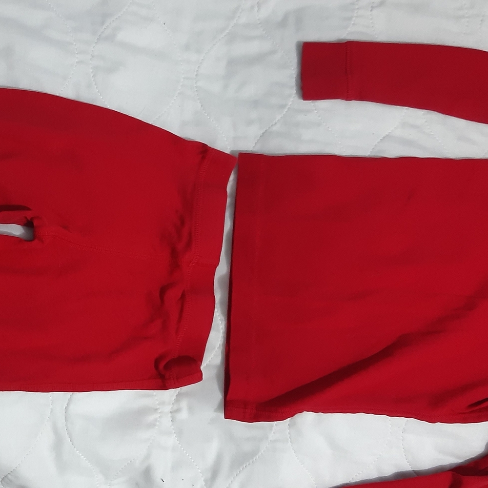 Primary Red Kids Two-Piece Set